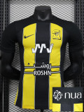 23-24 Ittihad Club Home Player Version Soccer Jersey (新广告)