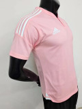 23-24 Algeria Pink Player Version Polo Short Sleeve