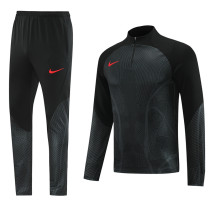 2023 NK Black Half Pull Tracksuit #NB06(半拉链)