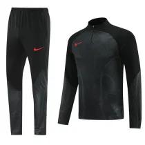 2023 NK Black Half Pull Tracksuit #NB06(半拉链)