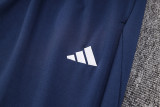 2023 AD Royal Blue Kids Half Pull Tracksuit #2329 (童装) (半拉链)
