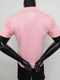 23-24 Algeria Pink Player Version Polo Short Sleeve