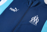 23-24 Marseille Royal blue Jacket Tracksuit