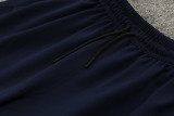 24-25 AD Royal Blue Training Short Suit #3333(100%Cotton)纯棉