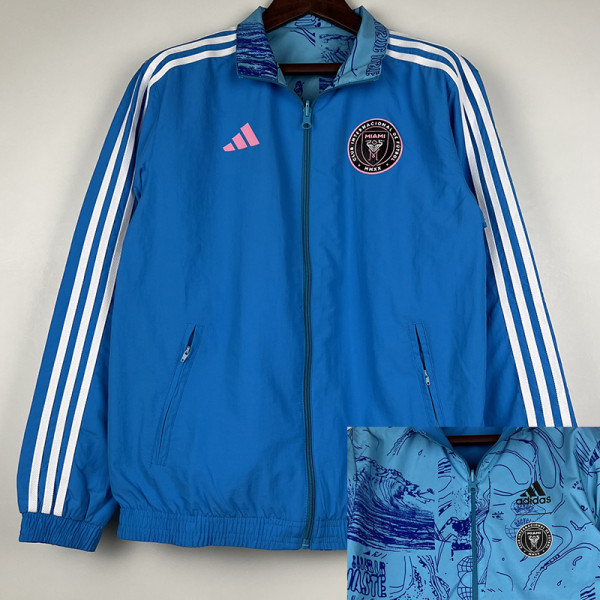 23-24 Inter Miami Blue Double Sided Windbreaker (双面风衣)