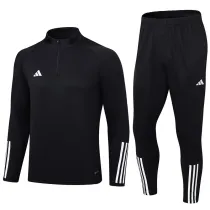 2023 AD Black Half Pull Tracksuit Lh #2329 (半拉链)