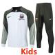 23-24 BAR light Gray Kids Jacket Tracksuit #E704(童装)