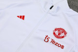 23-24 Man Utd White Jacket Tracksuit