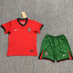 24-25 Portugal Home Kids Soccer Jersey