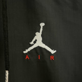 2024 New Jordan Black Red Windbreaker