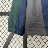 2024 New Jordan Blue Green Windbreaker