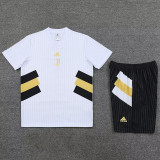 2023 JUV Casual Classic White Training Short Suit