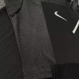 23-24 Sporting Lisbon Black Half Pull Tracksuit (半拉链)