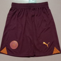 23-24 Man City Away Shorts Pants