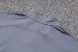 2023 AD Grey Half Pull Tracksuit Lh #2329 (半拉链)