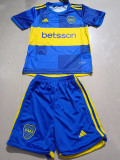 23-24 Boca Juniors Home Kids Soccer Jersey