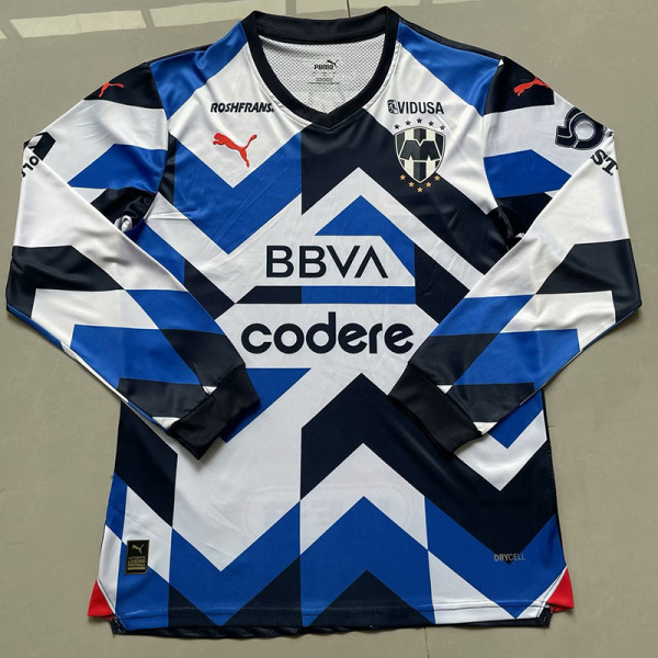 23-24 Monterrey Third Long Sleeve Soccer Jersey (长袖)