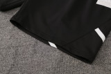24-25 AD Black Training Short Suit #3333(100%Cotton)纯棉