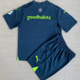23-24 PSV Third Kids Soccer Jersey