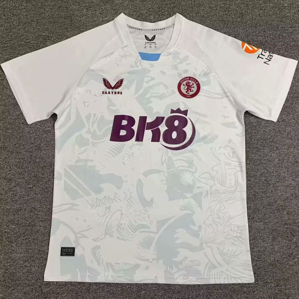 23-24 Aston Villa Away Fans Soccer Jersey