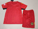 23-24 Wolves Away Kids Soccer Jersey