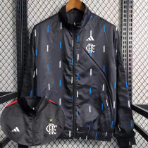 2023 Flamengo Black Double Sided Windbreaker (双面风衣)