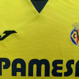 23-24 Villarreal Home Kids Soccer Jersey (带章)