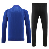 23-24 INT Blue Half Pull Tracksuit (半拉链)