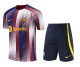 23-24 BAR Red White Training Short Suit