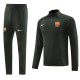 23-24 BAR Dark green Half Pull Tracksuit (半拉链)