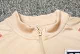 23-24 Sao Paulo Khaki Half Pull Tracksuit (半拉链)