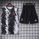 23-24 JUV Grey Black Tank top and shorts suit