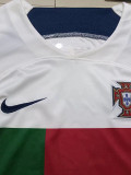 22-23 Portugal Away World Cup Kids Soccer Jersey