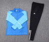 2023 AD Blue Half Pull Tracksuit Lh #2329 (半拉链)