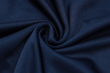 23-24 Marseille Blue Half Pull Tracksuit #B744(半拉链)