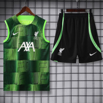 23-24 LIV Green Tank top and shorts suit