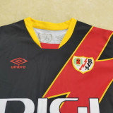 23-24 Rayo Vallecano Away Fans Soccer Jersey