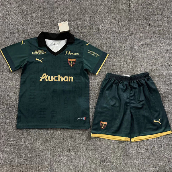 23-24 RC Lens Commemorative Edition Kids Soccer Jersey