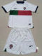 22-23 Portugal Away World Cup Kids Soccer Jersey