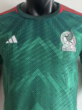 22-23 Mexico Home World Cup Player Version Soccer Jersey