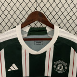 23-24 Man Utd Away Long Sleeve Soccer Jersey (长袖)