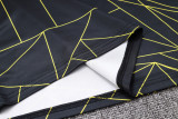23-24 PSG Jordan Black Kids Half Pull Tracksuit #E698 (童装)(半拉链)