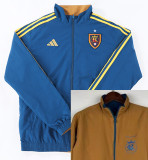 23-24 Real Salt Lake Dark Blue & Brown Double Sided Windbreaker (双面风衣)
