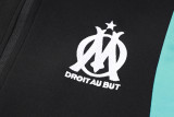 23-24 Marseille Black Jacket Tracksuit #A690