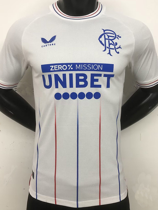 23-24 Rangers Away Player Version Soccer Jersey