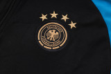 23-24 Germany Black Half Pull Tracksuit (半拉链)