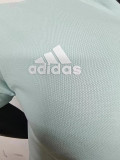 23-24 Algeria Light Blue Player Version Polo Short Sleeve