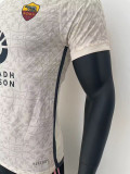 23-24 Roma Away Player Version Soccer Jersey (Print RI..SE. ) (圆圈广告)