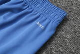 23-24 Man City Sky Blue Kids Half Pull Tracksuit (童装)(半拉链)
