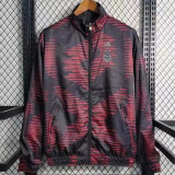 2023 Argentina Maroon & Black Double Sided Windbreaker (双面风衣)